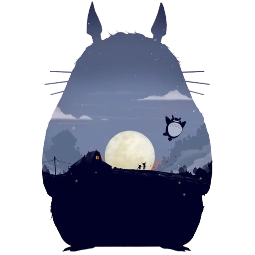 Эмодзи Tonari no Totoro