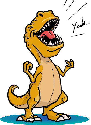 Эмодзи T-Rex