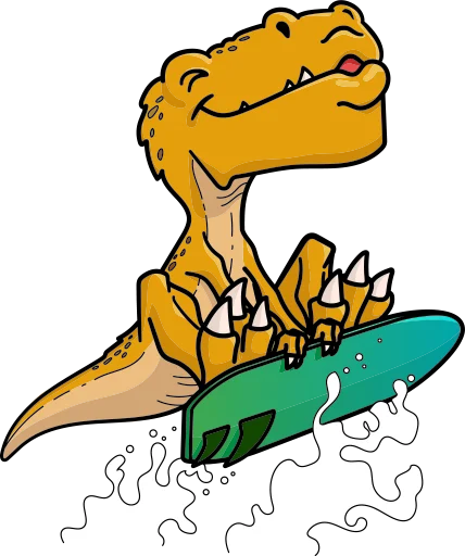 Эмодзи T-Rex