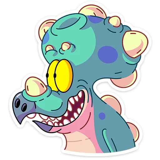 Эмодзи Трицератопс Вениамин