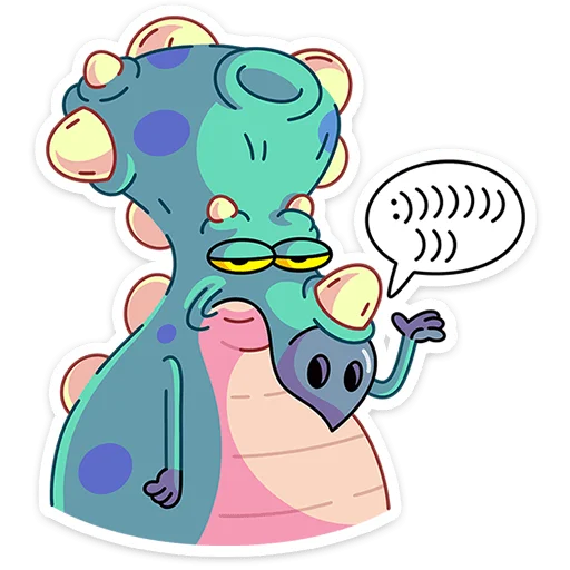 Эмодзи Трицератопс Вениамин