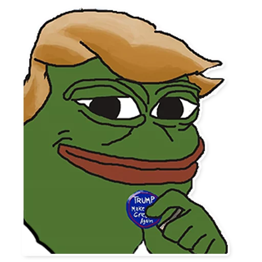 Эмодзи PepeTrump