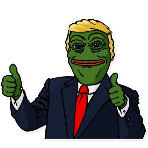 Эмодзи PepeTrump