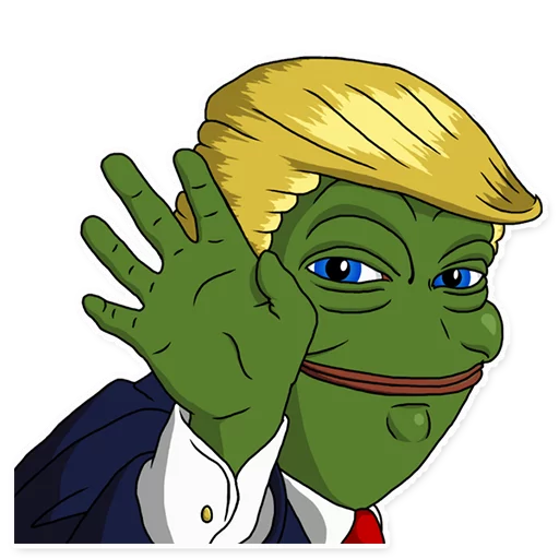 Эмодзи PepeTrump