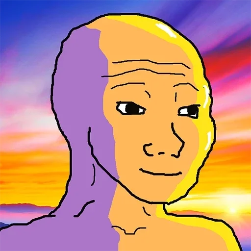 Эмодзи Wojak Party