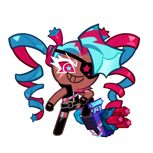 Эмодзи Twizzly Gummy Cookie