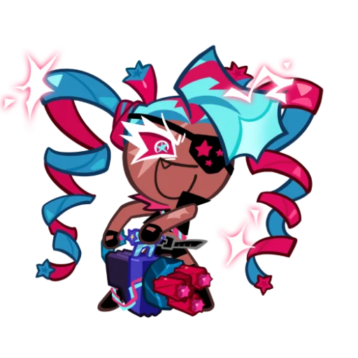 Эмодзи Twizzly Gummy Cookie