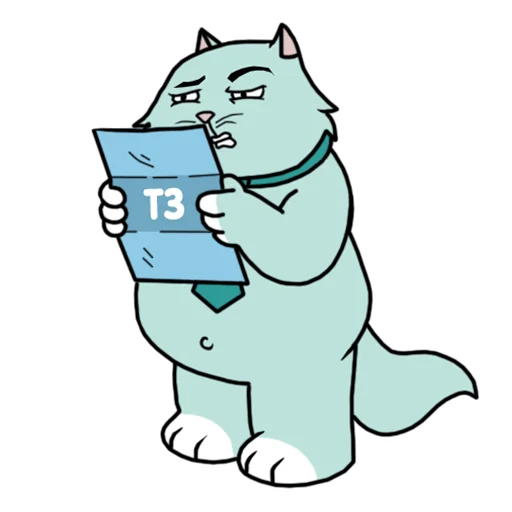 Эмодзи Кот удаленщика