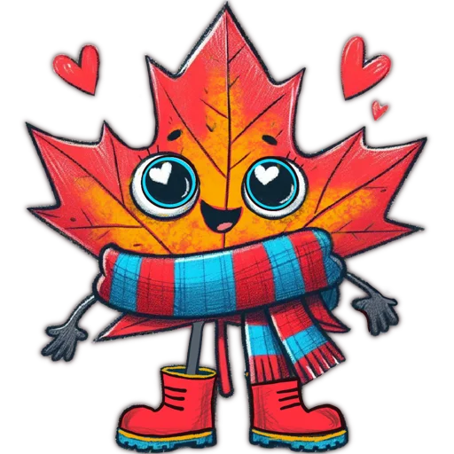 Эмодзи Листопад