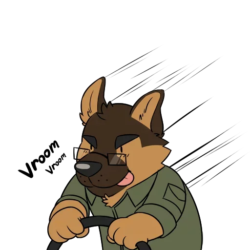 Эмодзи Smart Dog