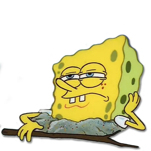 Эмодзи Sponge Bob
