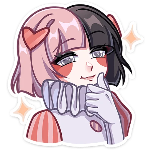 Эмодзи Валентинка Маф без надписей