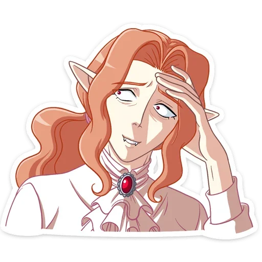 Эмодзи Вампир Ян