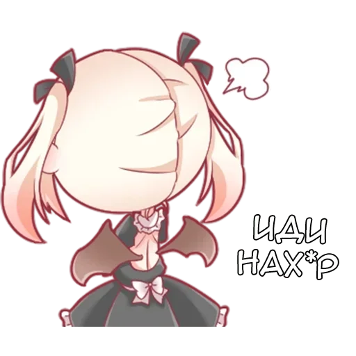 Эмодзи Vampire chan | Вампир тян