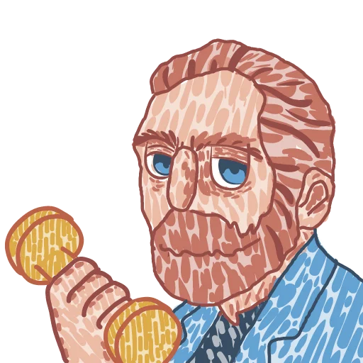 Эмодзи Van Gogh pack [ANKA Design store]
