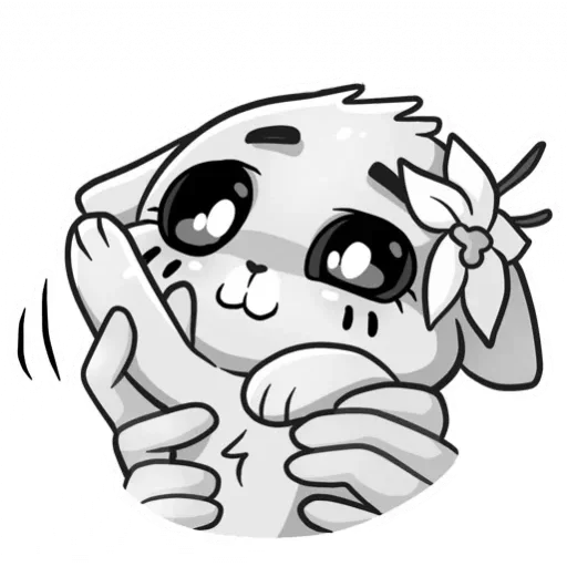 Эмодзи Ванилька Серая