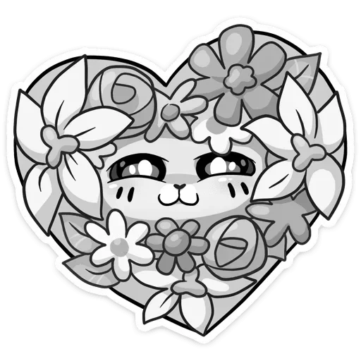 Эмодзи Ванилька Серая