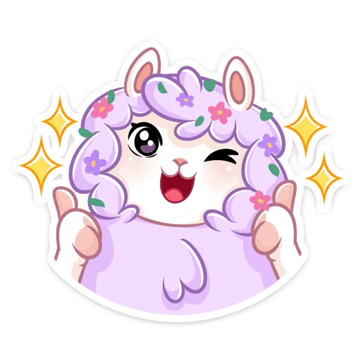 Эмодзи Фиалка