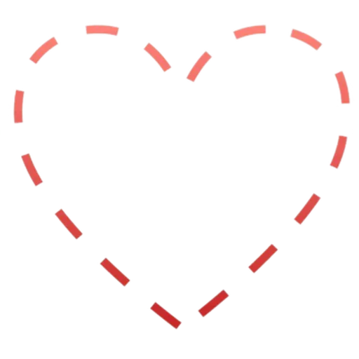 Эмодзи red heart vip