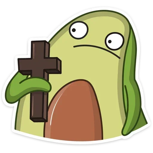 Эмодзи Авокадик