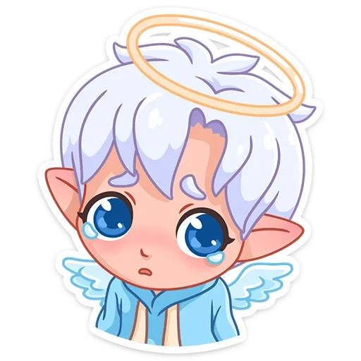 Эмодзи Ангел-кун