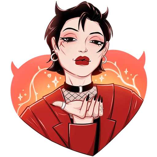 Эмодзи Азазель Без Текста