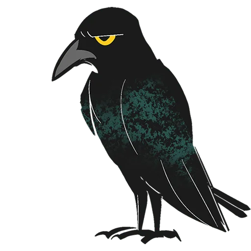 Эмодзи Ворон Морон Без Текста