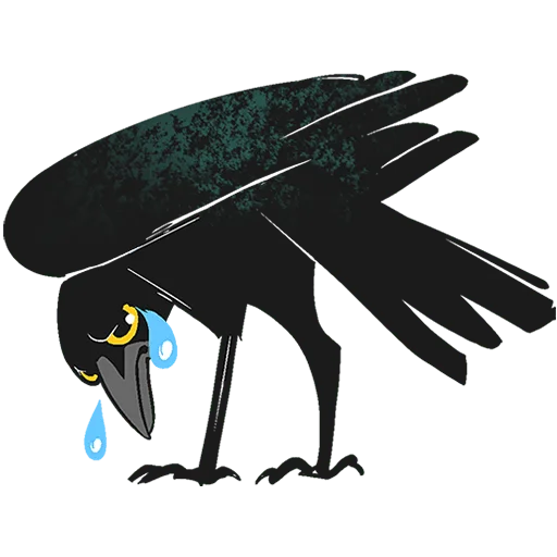 Эмодзи Ворон Морон Без Текста