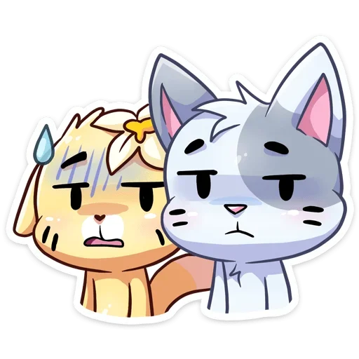 Эмодзи Бисквит и Ванилька