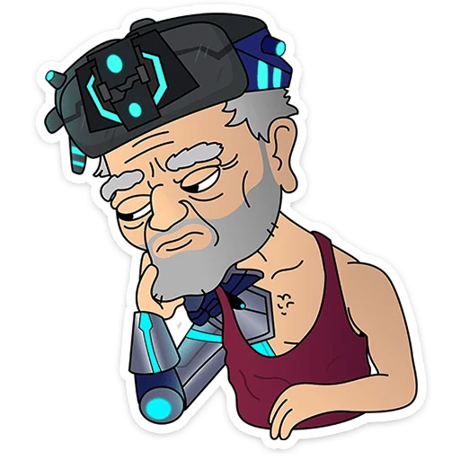 Эмодзи Осторожно киберземляне