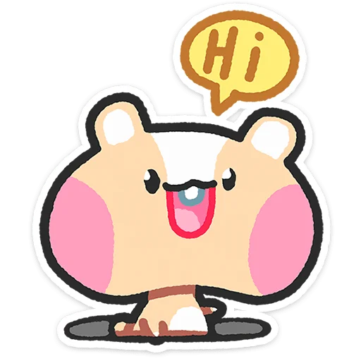 Эмодзи Хомячи