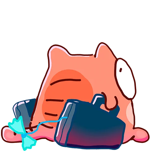 Эмодзи Кот Топчик Без Текста