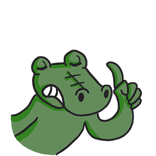 Эмодзи Кроко 2 Без Текста