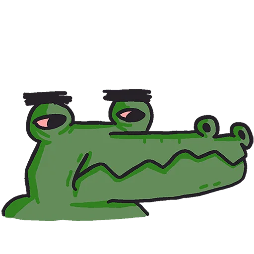 Эмодзи Кроко 2 Без Текста