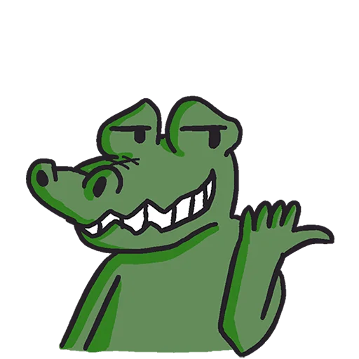 Эмодзи Кроко 2 Без Текста