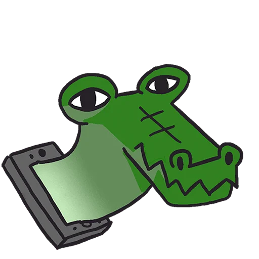 Эмодзи Кроко 2 Без Текста