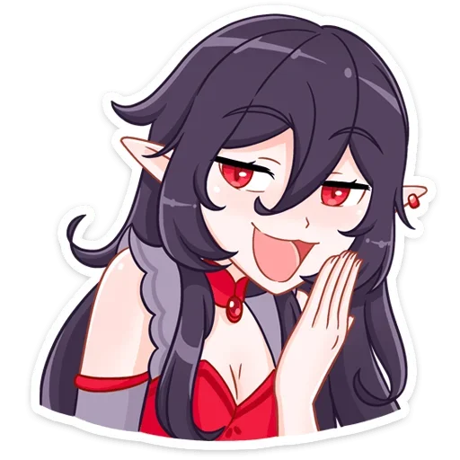 Эмодзи Тёмная Айрис