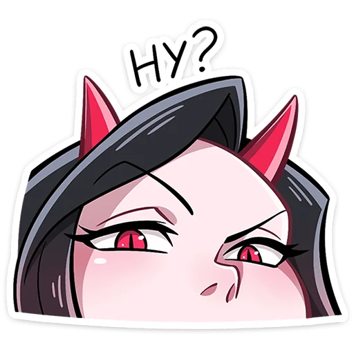 Эмодзи Дьяволица 2