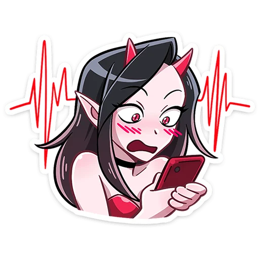 Эмодзи Дьяволица 2