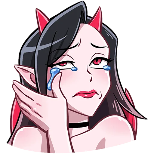 Эмодзи Дьяволица 2 Без Текста