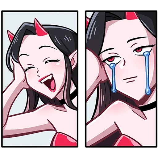 Эмодзи Дьяволица 2 Без Текста