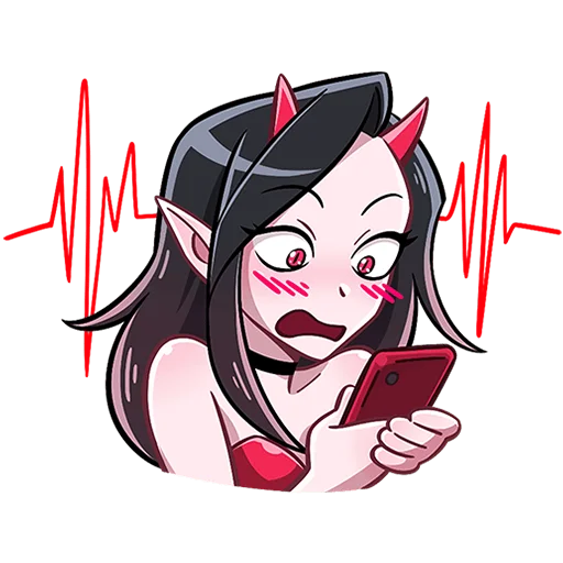 Эмодзи Дьяволица 2 Без Текста