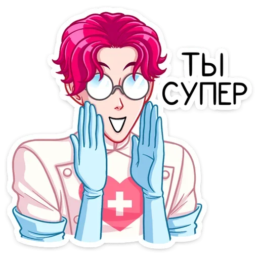 Эмодзи Доктор Валентайн