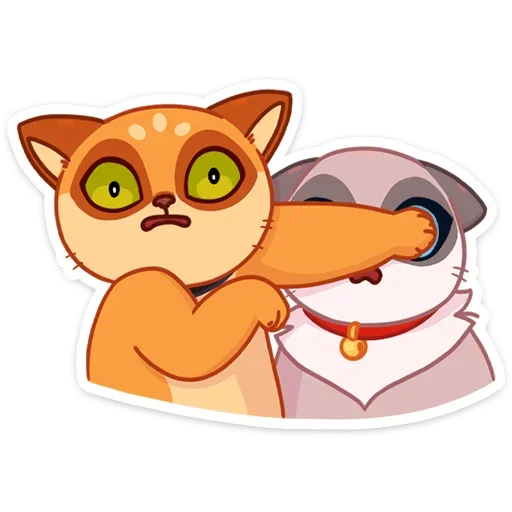 Эмодзи Огонёк и Дымка