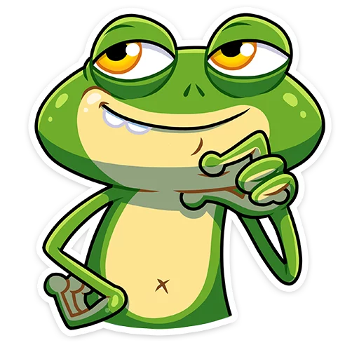Эмодзи Лягуш