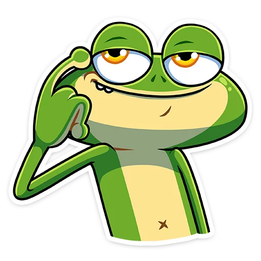 Эмодзи Лягуш