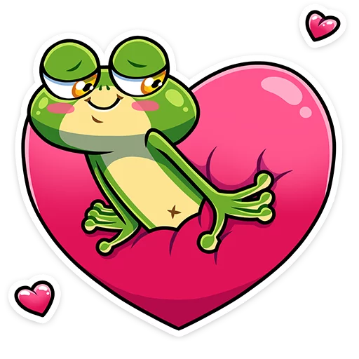 Эмодзи Лягуш