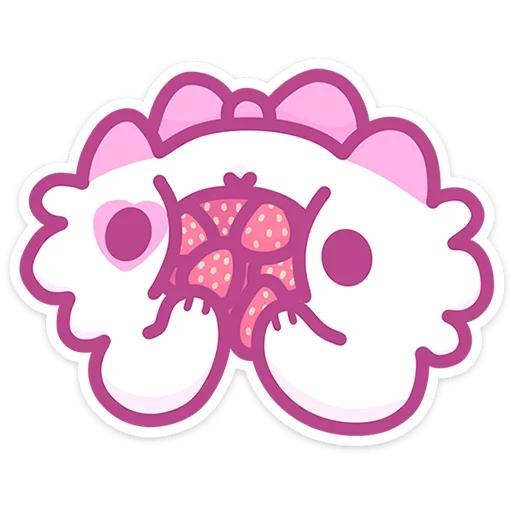 Эмодзи Кошечка Смешнявка