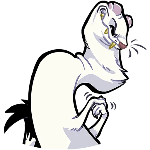 Эмодзи Горностай Гера