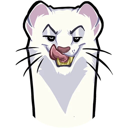 Эмодзи Горностай Гера